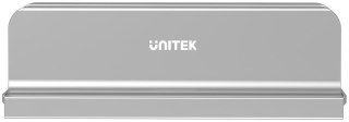 Unitek Stojak na laptopa, pionowy, aluminium