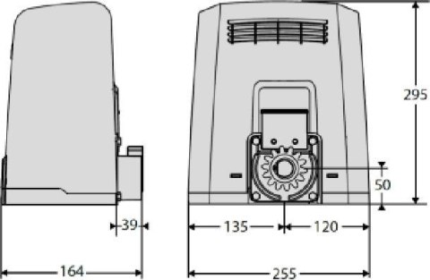 Zestaw BFT DEIMOS ULTRA BT B600 EE KIT do 600kg bram przesuwnych Zestaw BFT DEIMOS ULTRA BT B600 EE KIT do 600kg bram przesuwnych
