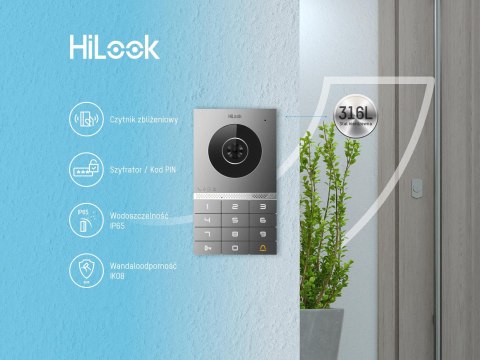 Zestaw wideodomofonowy Hilook HD-VIS-02-K(W) Zestaw wideodomofonowy Hilook HD-VIS-02-K(W)