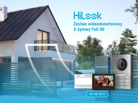 Zestaw wideodomofonowy Hilook HD-VIS-02-K(W) Zestaw wideodomofonowy Hilook HD-VIS-02-K(W)