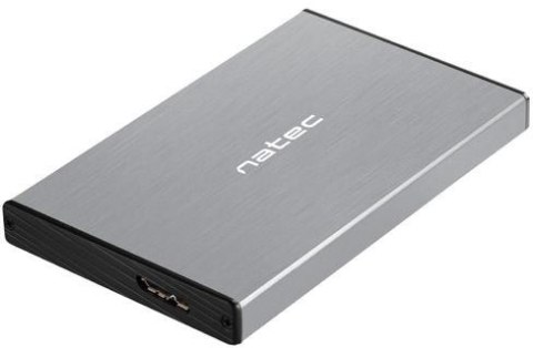 Zewnętrzna obudowa dysku Natec Rhino GO SATA 2.5cala USB 3.0 Szary Zewnętrzna obudowa dysku Natec Rhino GO SATA 2.5cala USB 3.0 Szary