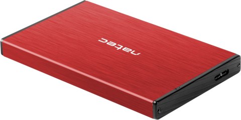 Zewnętrzna obudowa dysku Natec Rhino Go SATA 2.5cala USB 3.0 Czerwony Zewnętrzna obudowa dysku Natec Rhino Go SATA 2.5cala USB 3.0 Czerwony