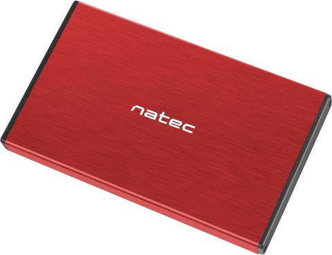 Zewnętrzna obudowa dysku Natec Rhino Go SATA 2.5cala USB 3.0 Czerwony Zewnętrzna obudowa dysku Natec Rhino Go SATA 2.5cala USB 3.0 Czerwony