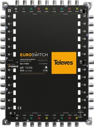 EuroSwitch Televes 9x9x24 ref. 719604