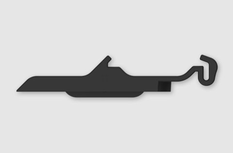 Teltonika uchwyt Compact DIN Rail KIT PR5MEC11