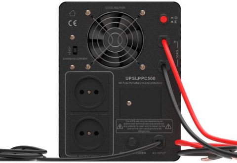 UPS ZASILACZ AWARYJNY Greencell PowerCore 800VA 500W AVR 12VDC LCD