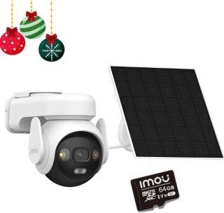 Kamera IP Imou AOV PT KIT 2.4GHz Wi-Fi i 4G 5MPx z panelem solarnym z kartą pamięci 64GB