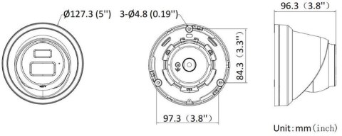 Kamera IP Hikvision DS-2CD2343G2-LIZ2UY(2.8/4mm)/BLACK