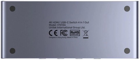 Unitek Przełącznik 4K HDMI/USB-C 4 out i 1 in