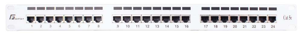 PATCH PANEL FTP CAT.5E 24 PORT SZARY PGF-5EFTP24-B6-G GETFORT