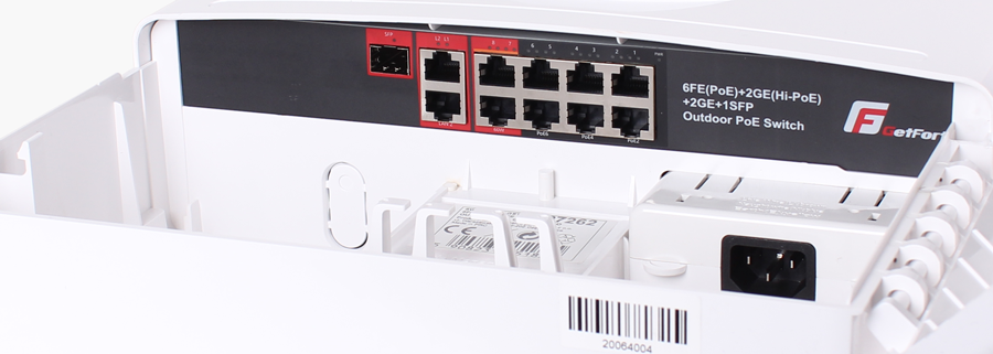 ZEWNĘTRZNY SWITCH POE - PRZEZNACZENIE: