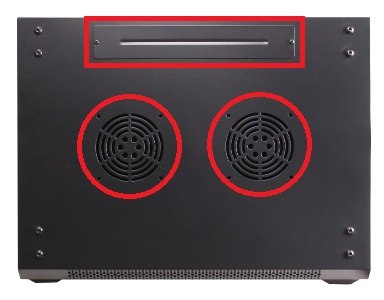 W SUFICIE ZNAJDUJE SIĘ PRZEPUST KABLOWY I MIEJSCA NA 2 WENTYLATORY 120x120mm!
