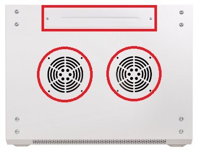 W SUFICIE ZNAJDUJE SIĘ PRZEPUST KABLOWY I MIEJSCA NA 2 WENTYLATORY 120x120mm!