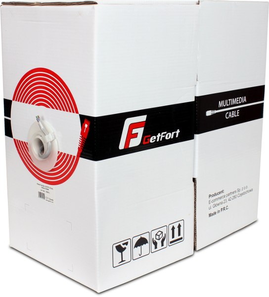 KABEL GETFORT CAT.5E U/UTP PVC SKRĘTKA 305M